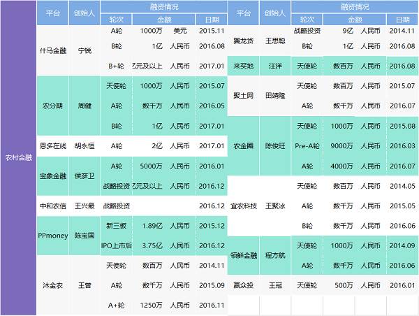 互联网农村金融市场：三类平台的商业模式及发展现状