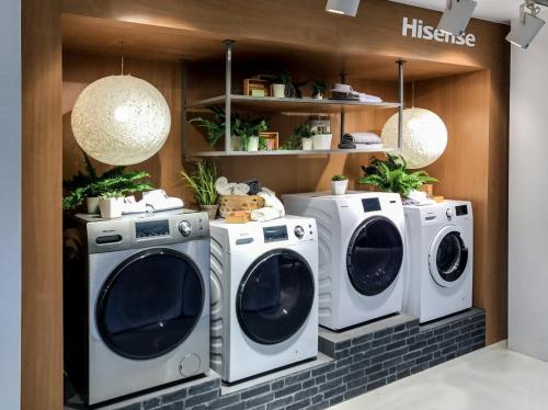 海信首创全球首款三筒洗衣机