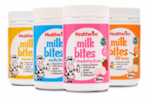 贺寿利（Healtheries） 牛奶咬咬片：呵护每个宝宝的成长