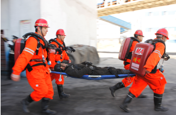 山西朔州山阴县元宝湾煤矿顶板安全事故应急演练预防矿难