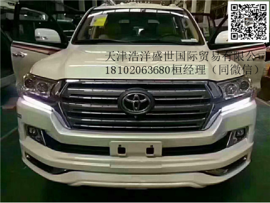 2017款丰田酷路泽4000中东版大灯清洗车型介绍