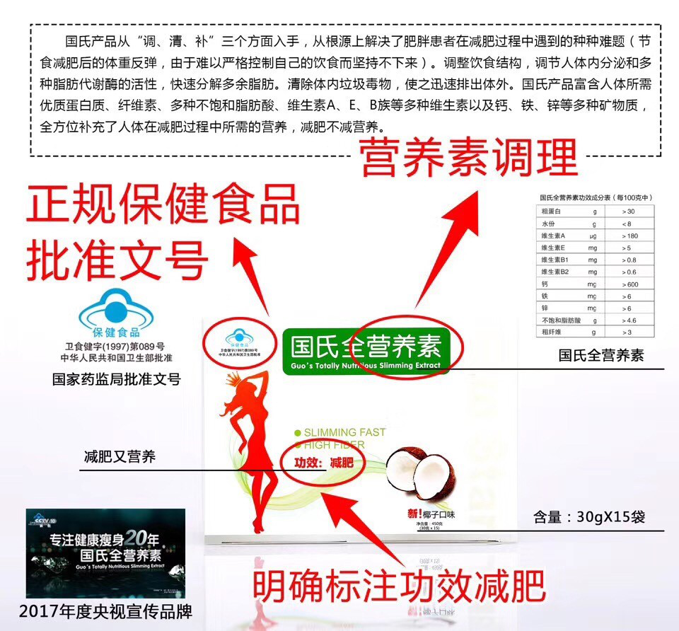 还在吃减肥药减肥？赶紧让国氏全营养素改变你吧！