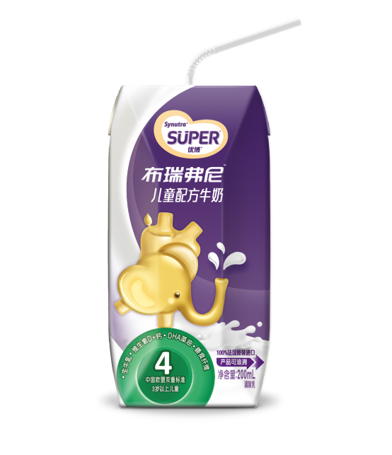 小孩适合喝的牛奶品牌推荐? 优博布瑞弗尼儿童配方牛奶鲜味十足