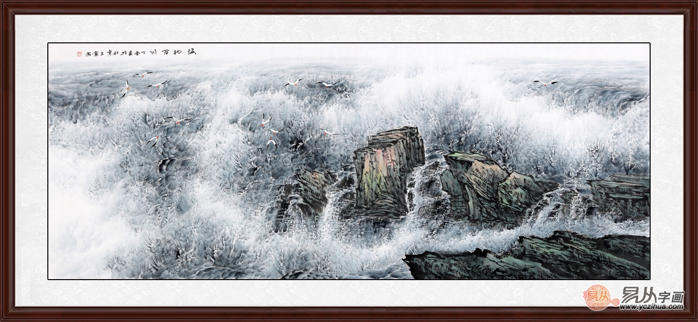 校长办公室挂什么字画好?这些超有内涵的山水画别错过!