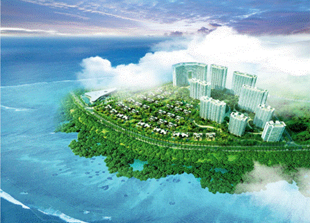 中信国安·北海第一城2号地块强势来袭，对望红树林景观带