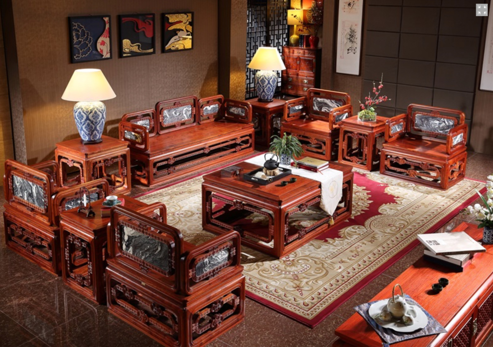 高档红木家具市场升温 业内人士教你识真假