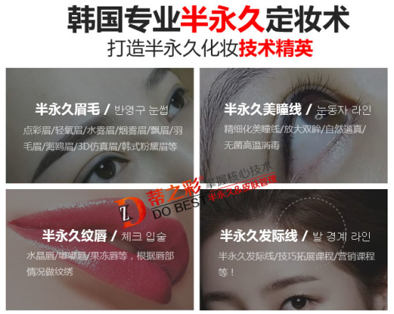 韩式半永久化妆纹绣培训学校上海【蒂之彩】带你走进顶级潮流的艺术殿堂！