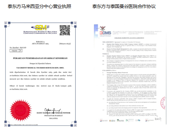 泰东方与海外多家顶级医院正式签约合作 出国看病更多选择