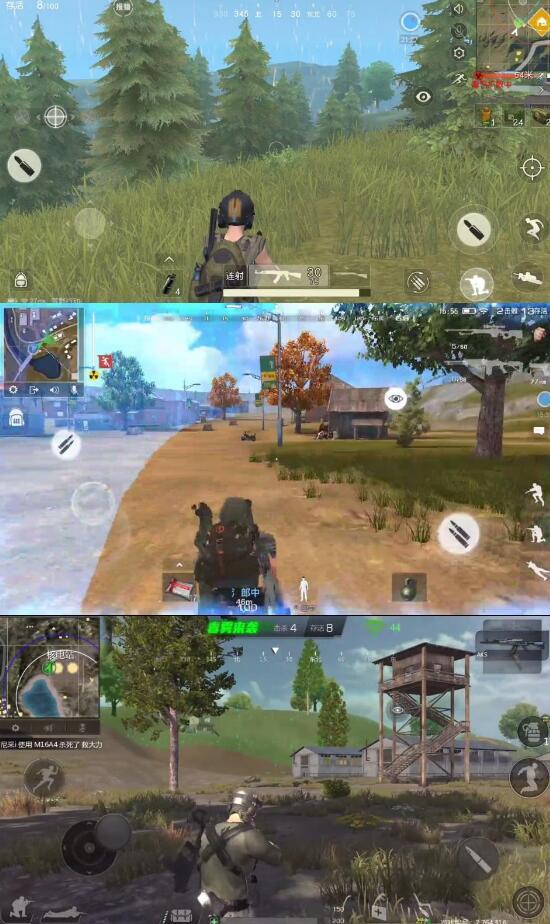 集游社吃鸡评测：荒野行动终结者2小米枪战免下载直接玩