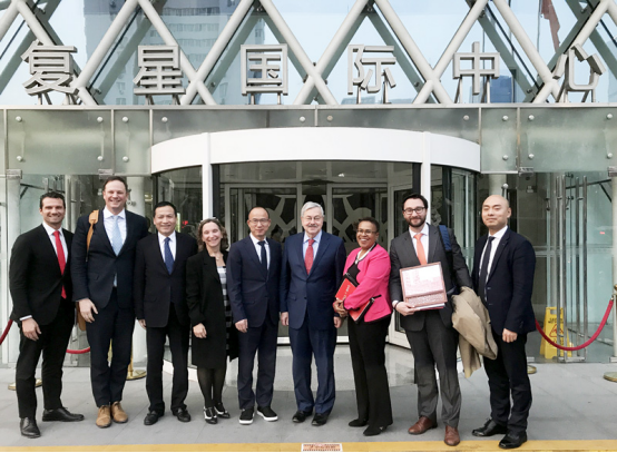 复星董事长郭广昌会晤美国大使共同探讨未来经贸合作