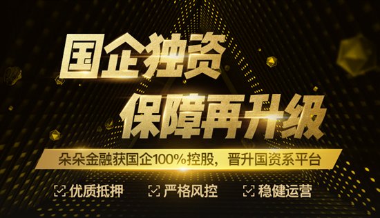 朵朵金融国企全资控股平台实力再升级