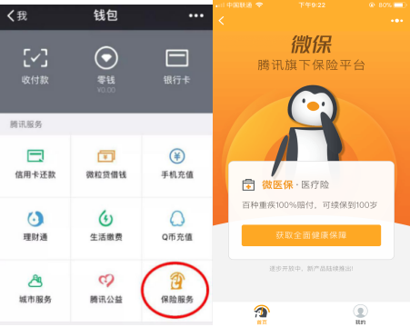 腾讯大力布局保险服务，微保微医保这操作真给力！