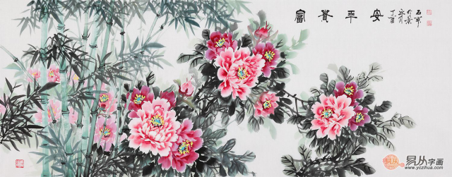 客厅挂画风水选择 吉祥旺运花鸟画选就对了！
