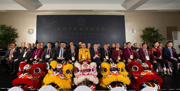 澳洲中华总商联合会第三届就职政商界要员5百余人出席
